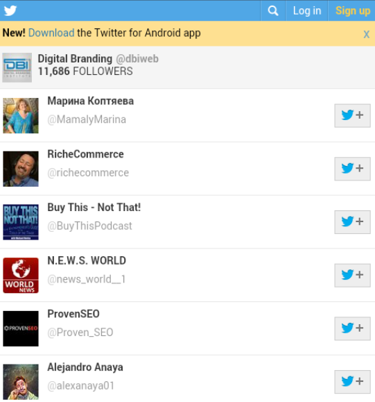 Twitter Followers As Lead Prospects