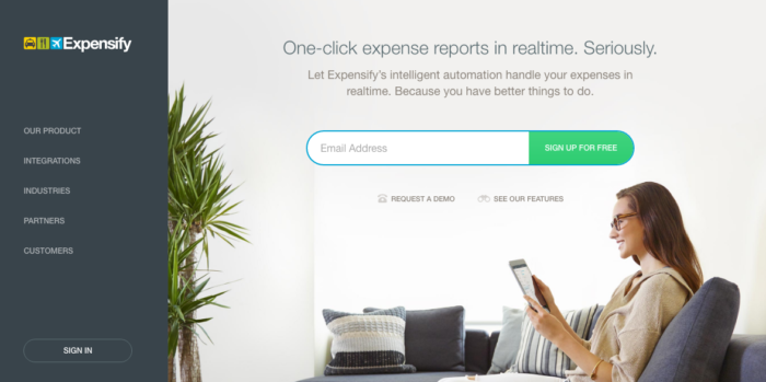 Apps to improve productivity Expensify